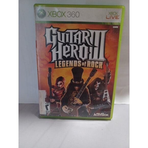 Guitar Hero 3 III: Legends Of Rock Xbox 360 Complete in Box (CIB) - Picture 1 of 5